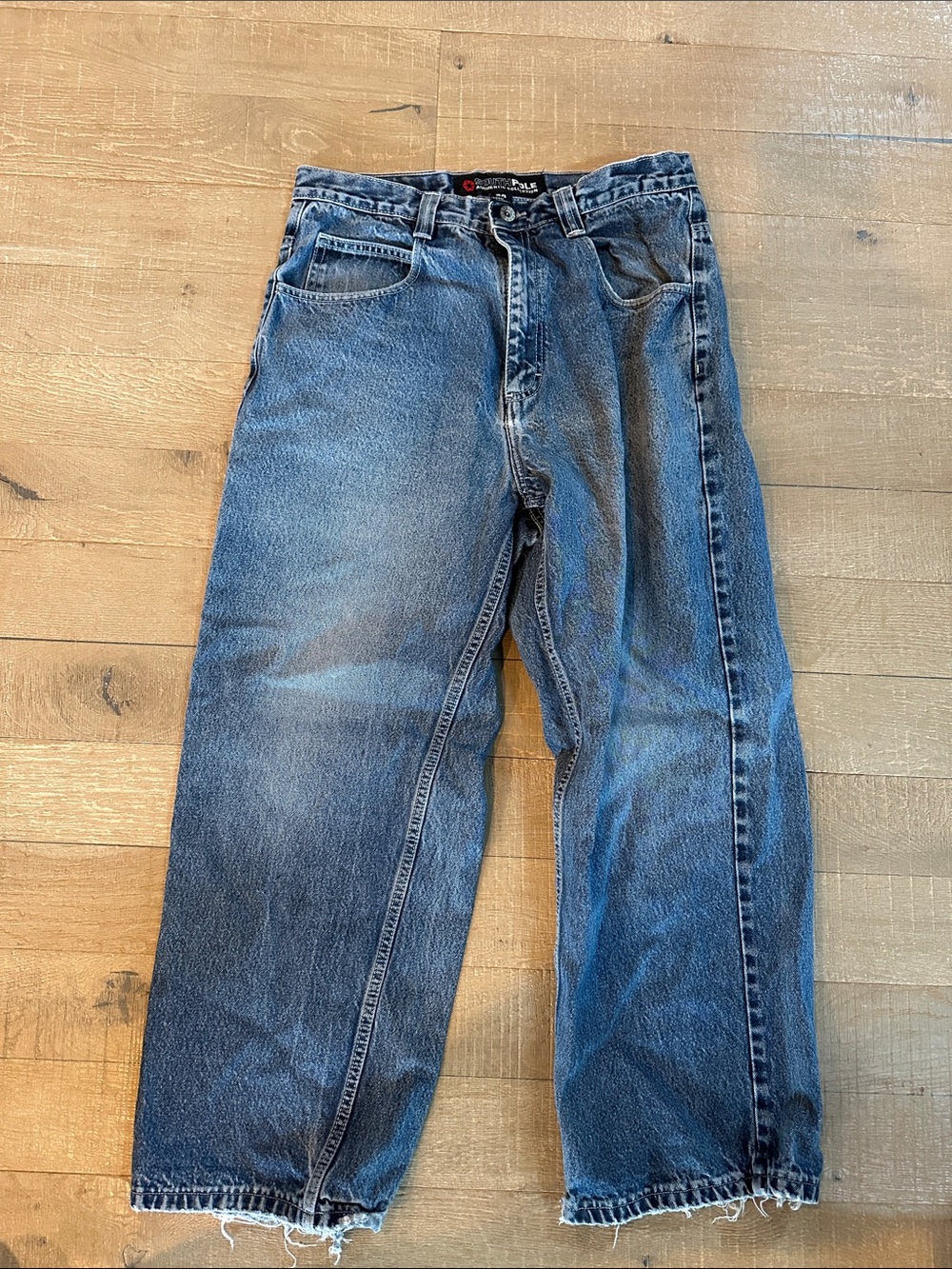 South Pole Relaxed Men's Jeans in Blue Wash